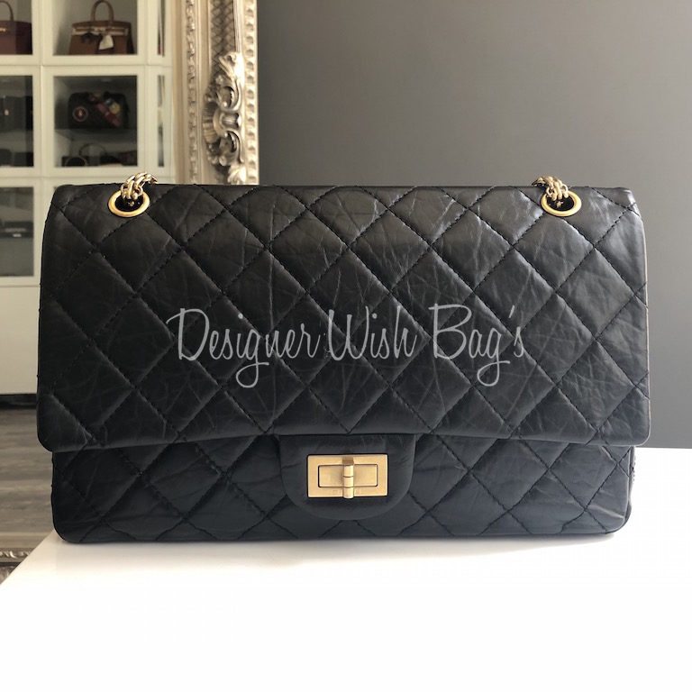 Chanel Black Reissue 227 - Designer WishBags