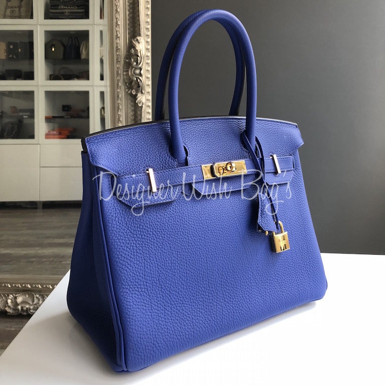 Hermès Birkin 30 Bleu Nuit - Designer WishBags