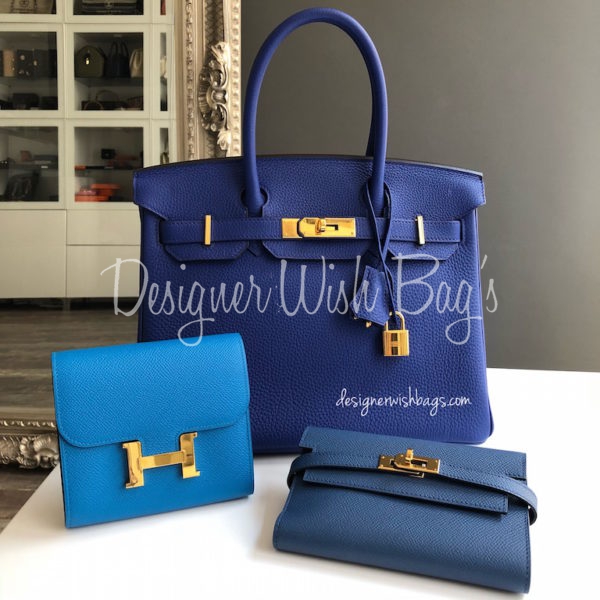 Hermès Birkin 30 Bleu Electrique