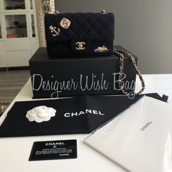 Chanel Mini Charms C18 Blue - Designer WishBags
