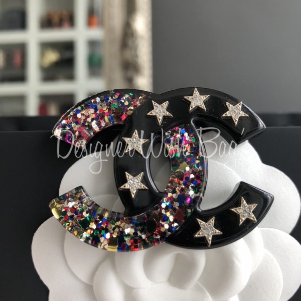 chanel star brooch