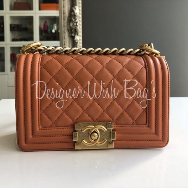 orange chanel bag