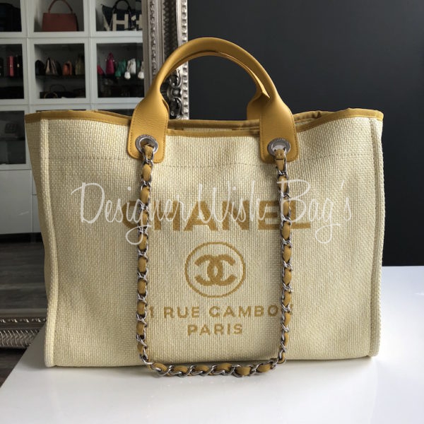 Chanel Deauville Yellow - Designer WishBags