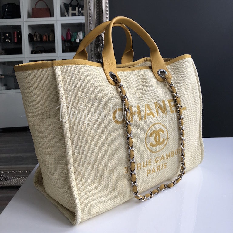 Chanel Deauville Yellow - Designer WishBags