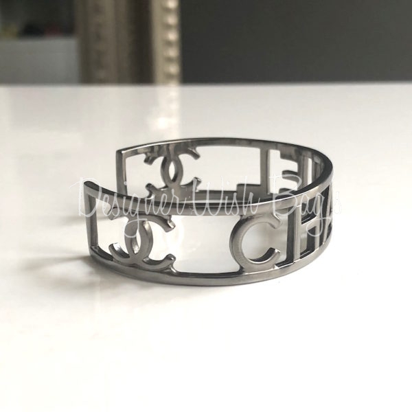 Chanel Bracelet Ruthenium Designer WishBags