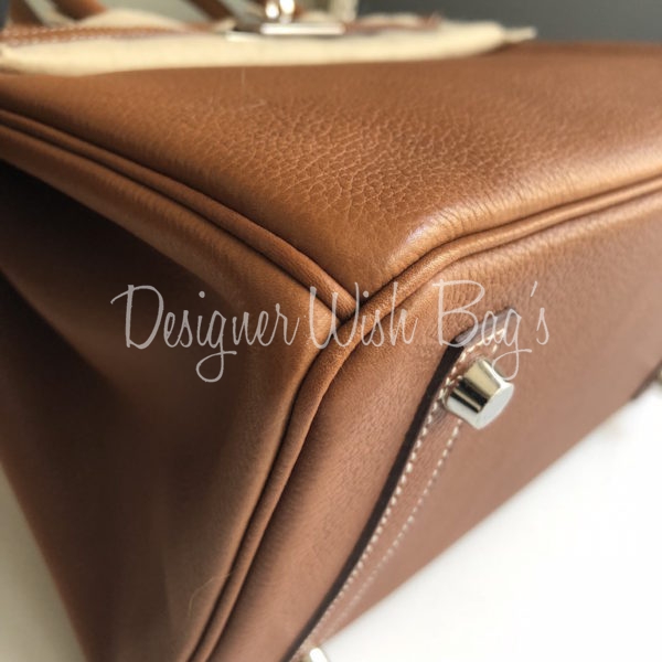 Hermès Barenia Fauve Birkin 30 Brown Leather ref.214770 - Joli Closet