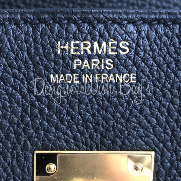 Hermès Birkin 35 Black Togo GHW ○ Labellov ○ Buy and Sell Authentic Luxury