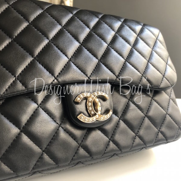 CHANEL, Bags, Chanel Westminster Pearl Lamb Skin Flap Bag
