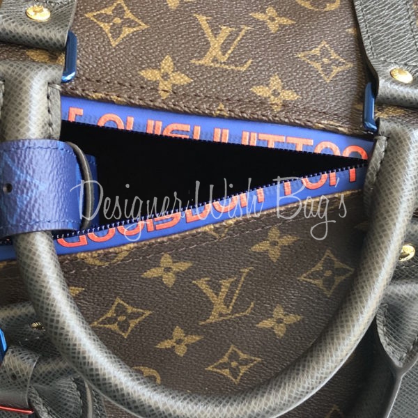 Kim Jones x Louis Vuitton Navy Monogram Upside Down Keepall Bandouliere 50  QJB0GLUENB001