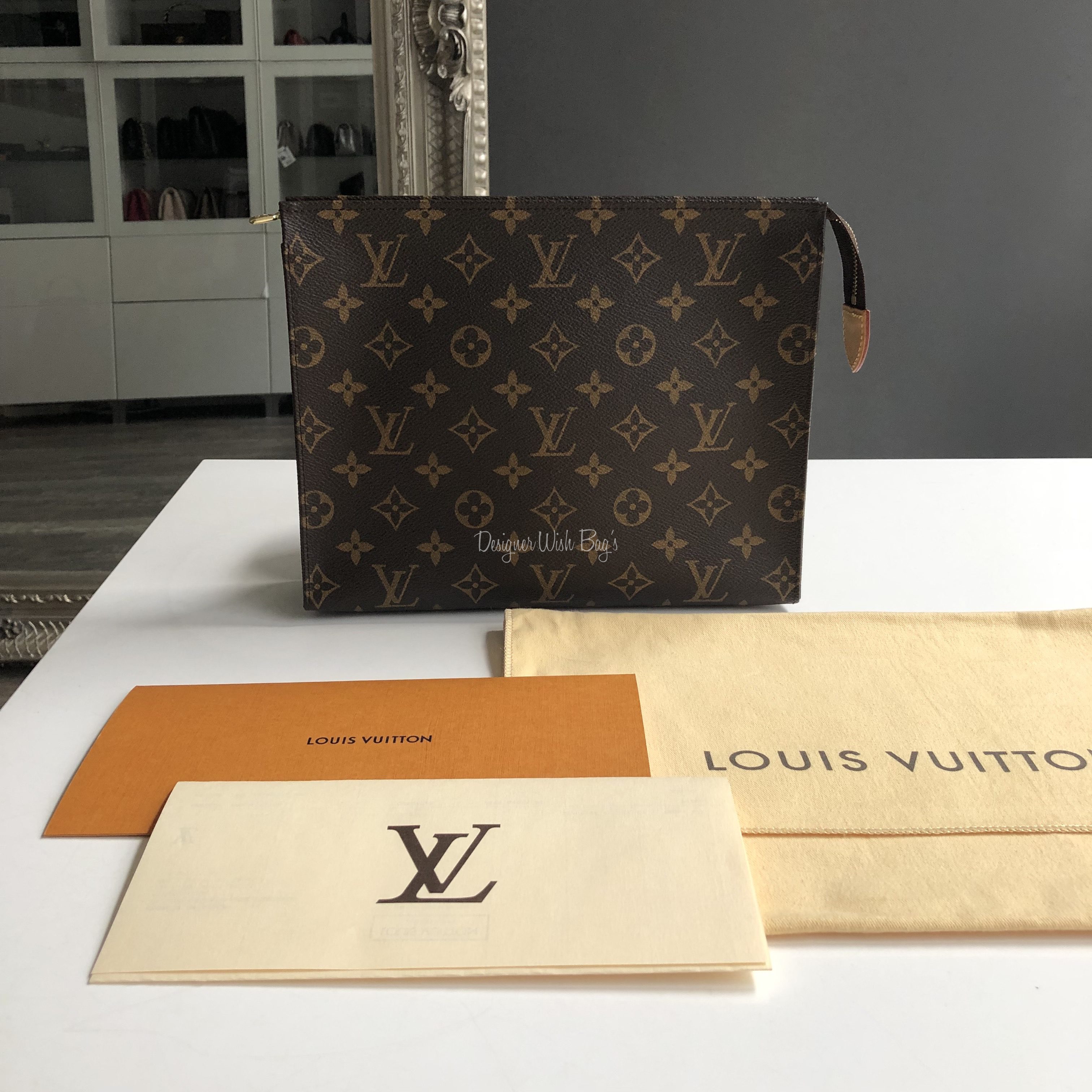 Louis Vuitton Monogram Toiletry Pouch 26 – The Luxury Shopper