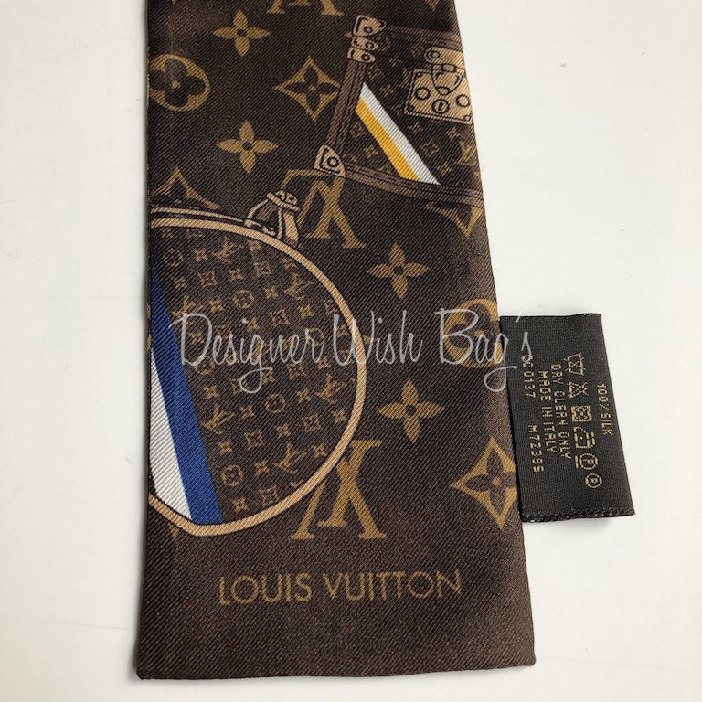 Louis Vuitton Twilly Trunks Bandeau. Silk, Small Leather Goods - Designer  Exchange