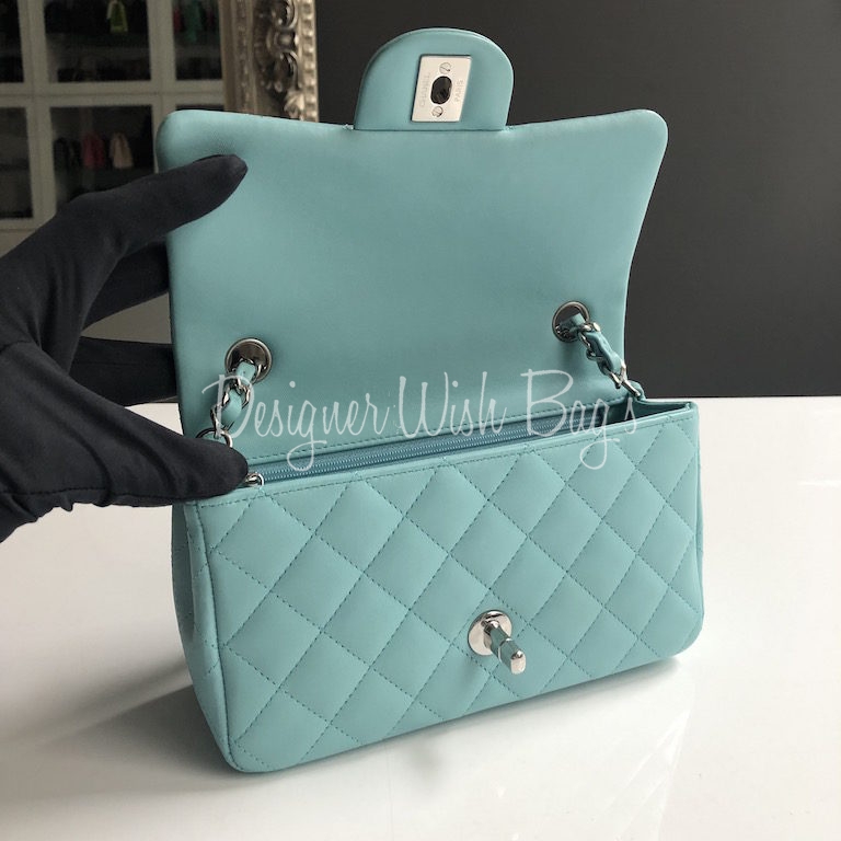 MY ENTIRE CHANEL 19C TIFFANY LIGHT BLUE COLLECTION 