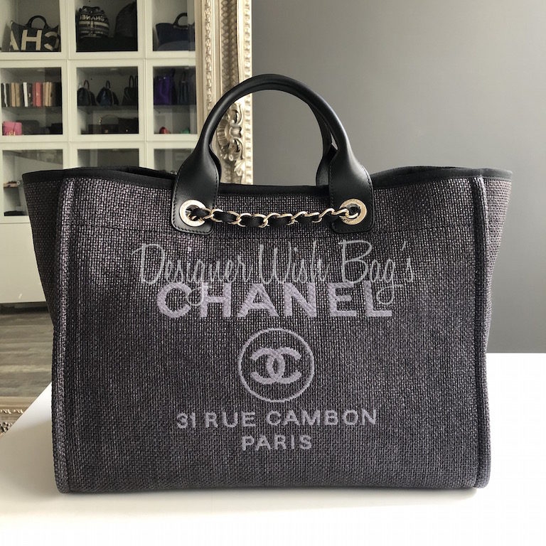 Chanel Deauville 19C Black
