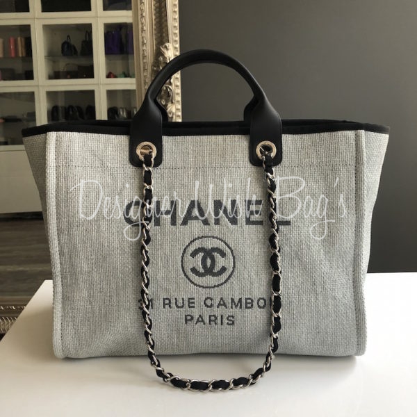 Chanel Deauville Grey/Black