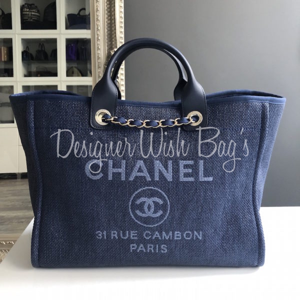 Chanel Deauville Medium Tote - New! - Designer WishBags