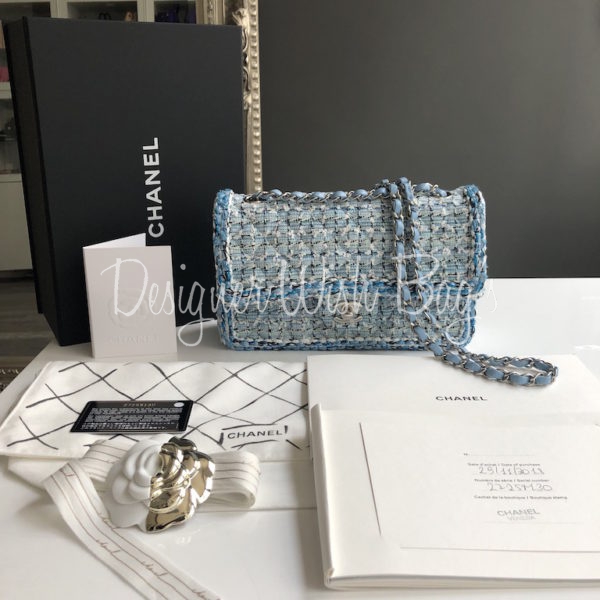 chanel tweed bag 2019