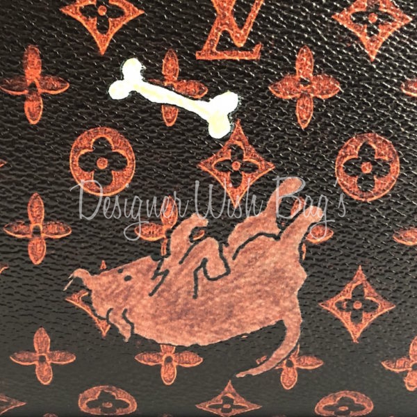 Louis Vuitton Neverfull NM Tote Limited Edition Grace Coddington Catogram Canvas mm Brown