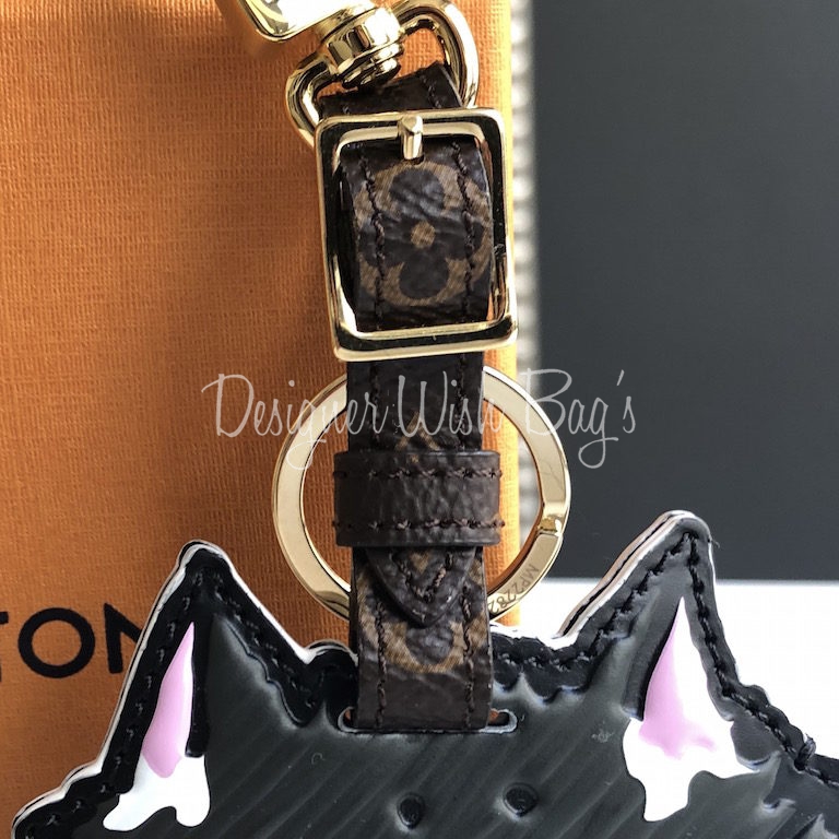 Louis Vuitton Cat Bag Charm and Key Holder Limited Edition Grace Coddington  Epi Leather and Catogram Canvas - ShopStyle Accessories