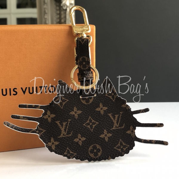 Louis Vuitton Catogram Cat Grace Coddington Keychain Bag Charm
