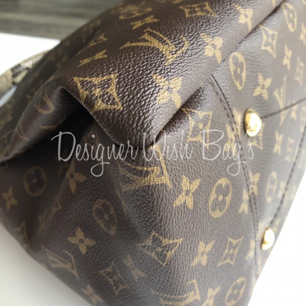 Louis Vuitton Monogram Canvas Python Artsy MM Shoulder Bag (SHF-21743) –  LuxeDH