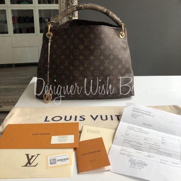 Louis Vuitton Artsy Python - Designer WishBags