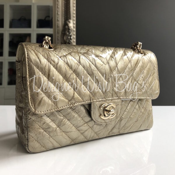 Chanel Timeless Classic Small Gold - Designer WishBags