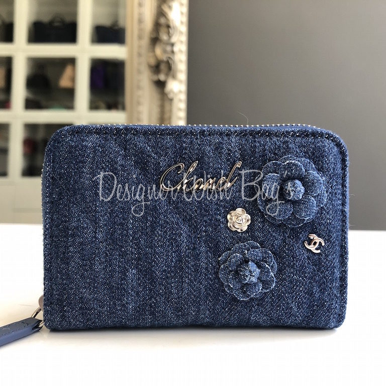 Louis Vuitton Denim Coin Purse - Designer WishBags