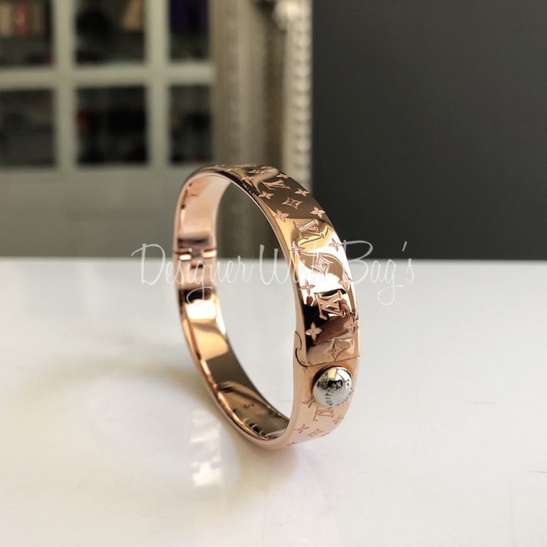 Louis Vuitton Bracelet Nanogram Rose - Designer WishBags