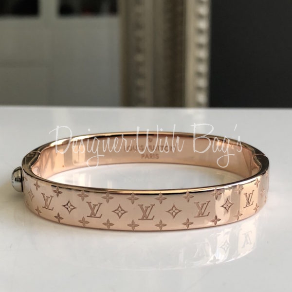 Louis Vuitton Bracelet Nanogram Rose - Designer WishBags