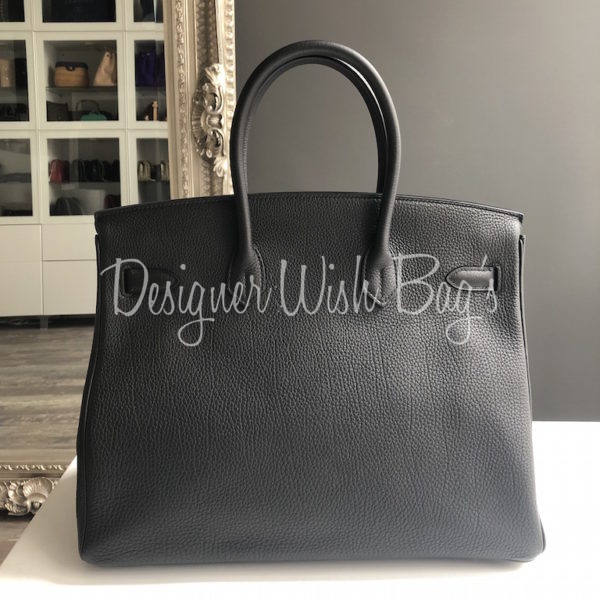 Black Waffle Kelly 35 PHW - Ultra Rare Hermès Collector's Piece