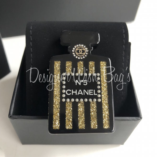 Chanel Perfume Bottle Brooch 17A - Designer WishBags