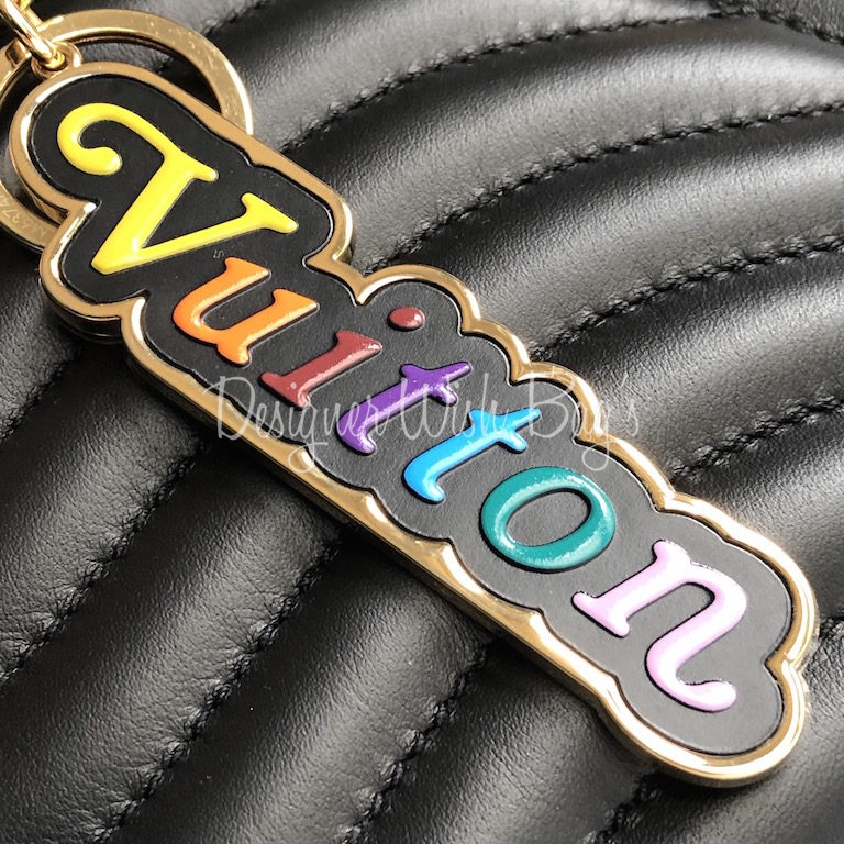 LOUIS VUITTON New Wave Key Chain Bag Charm Multicolor 513755