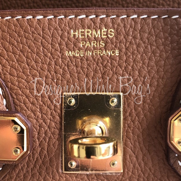 Hermès Birkin 25 Gold Togo GHW