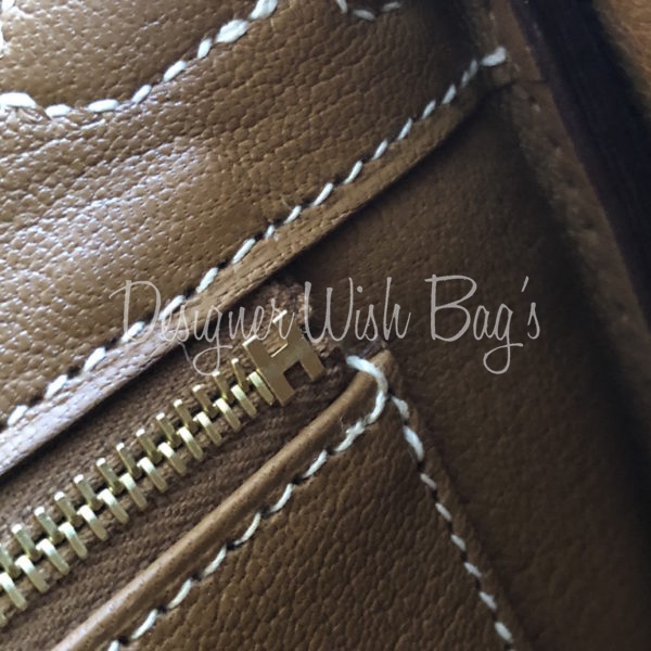 Hermes Birkin 25 Bag Gold Togo Gold Hardware Classic Perfection •  MIGHTYCHIC • 