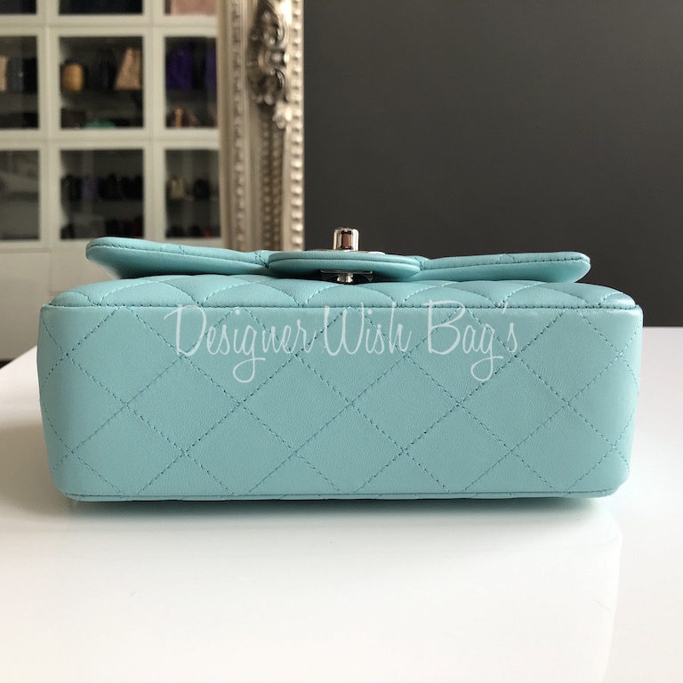 Chanel 19 bag in Tiffany blue #31, Luxury, Bags & Wallets on Carousell