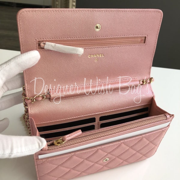Chanel WOC 19S Pink Iridescent