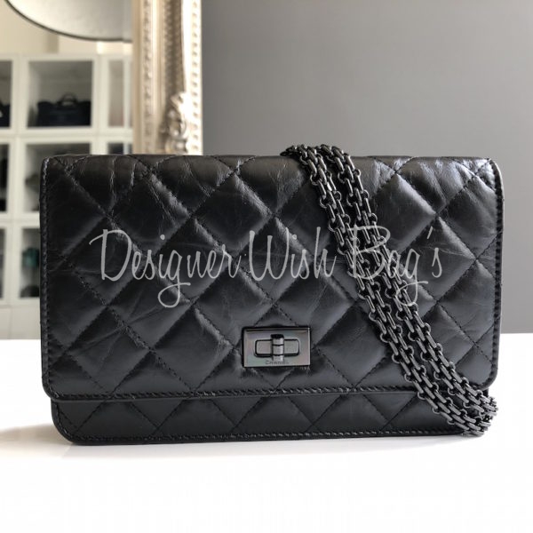 Chanel WOC Reissue Black Patent with Silver - A World Of Goods For You, LLC