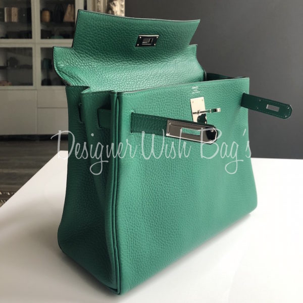 Hermès Kelly 28 Vert Vertigo – The Orange Box PH
