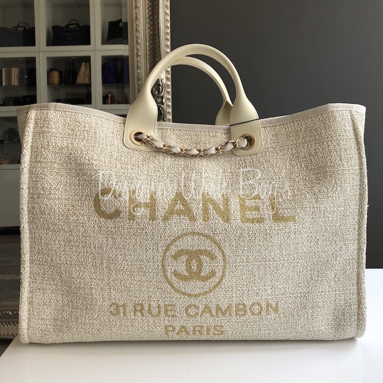 Chanel Deauville Beige/Gold 19C