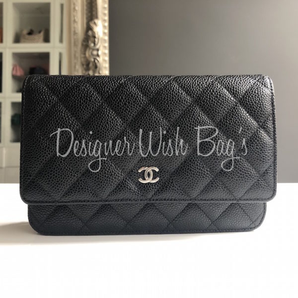 Chanel WOC Black Caviar - Designer WishBags
