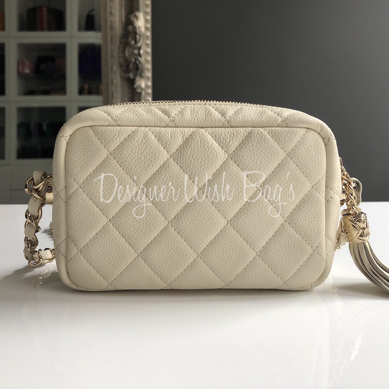 chanel canvas purse backpack