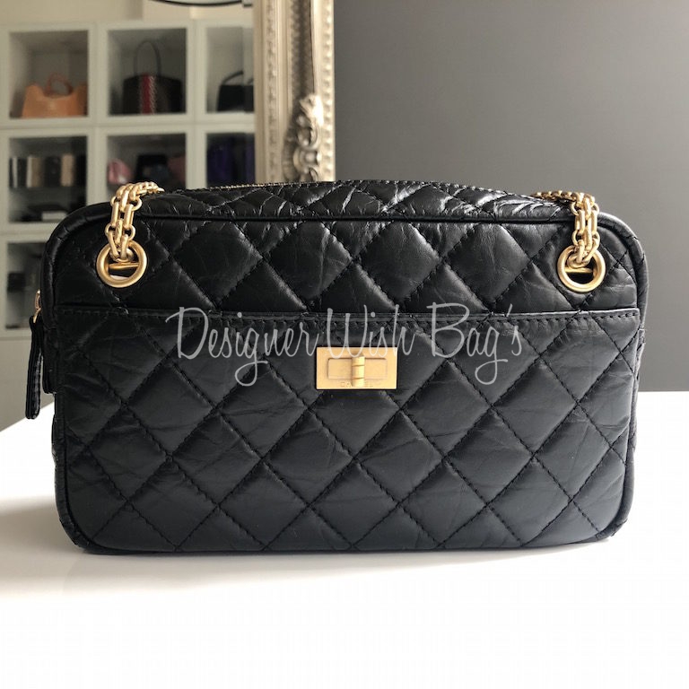 CHANEL Lambskin Quilted Studded Beauty Begins Flap Black 1164104