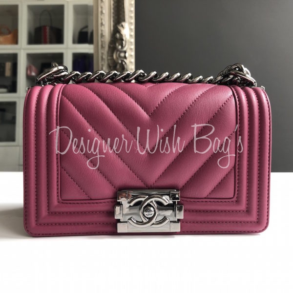 Chanel Boy Pink Small - Designer WishBags