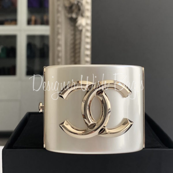 Chanel Cuff Bracelet 17P - Designer WishBags