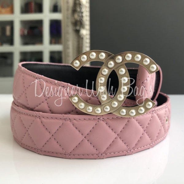 Get the best deals on CHANEL Pink Belts for Women when you shop the largest  online selection at . Free shipping on many items, Browse your  favorite brands