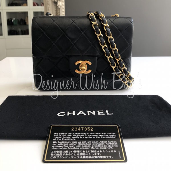 Chanel Mini Square Vintage - Designer WishBags