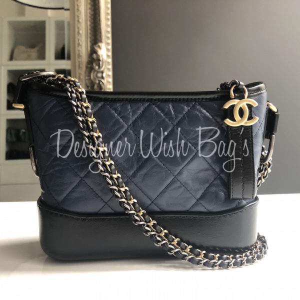 Chanel Gabrielle Small Shearling Trimmed Aged Calfskin Backpack at