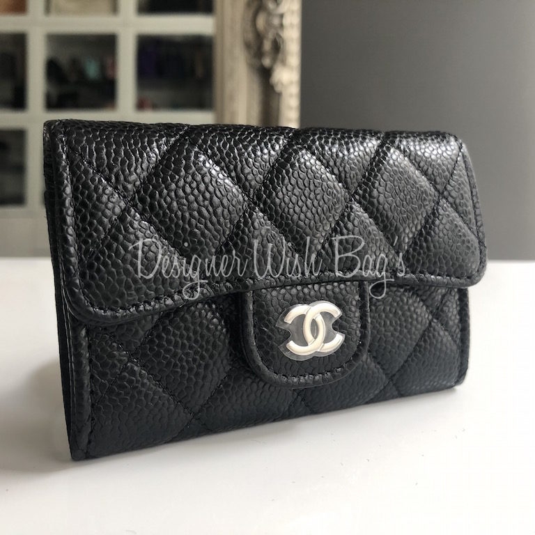 Timeless/classique leather card wallet Chanel Yellow in Leather