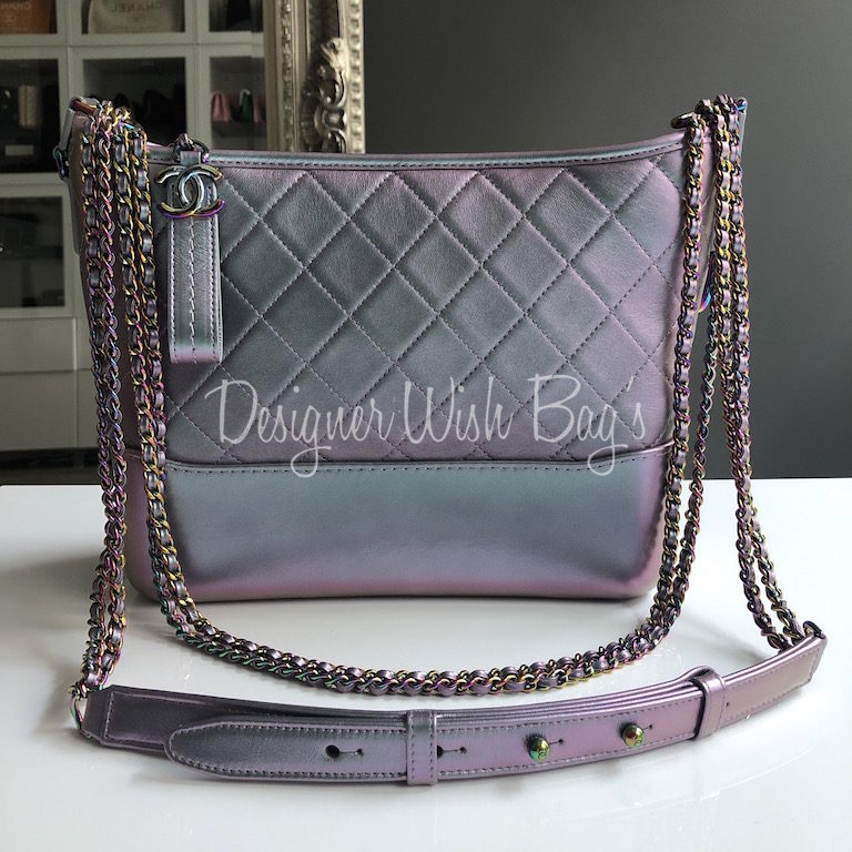 Chanel Gabrielle Rainbow Iridescent - Designer WishBags