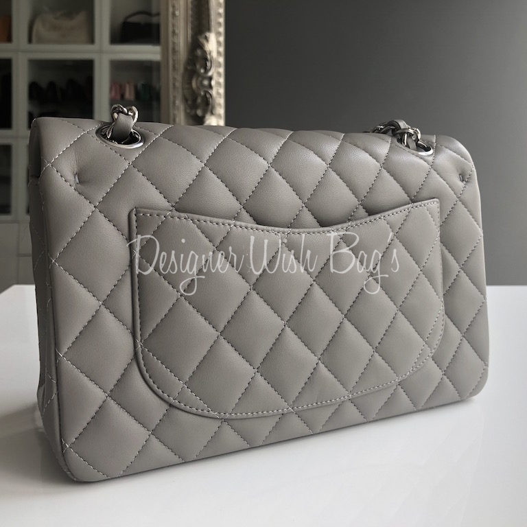Chanel Timeless Small Grey 19B - Designer WishBags